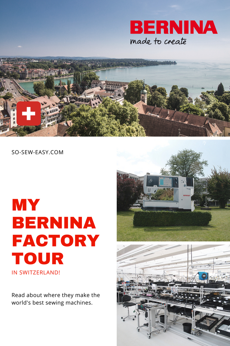 bernina factory tour