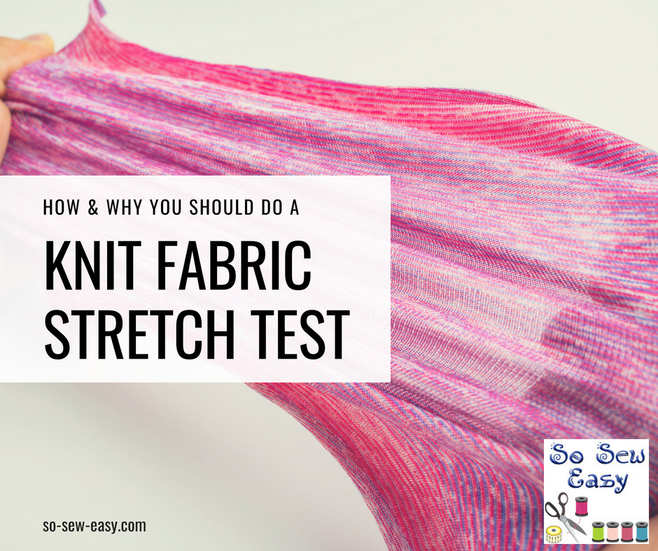 knit fabric stretch test