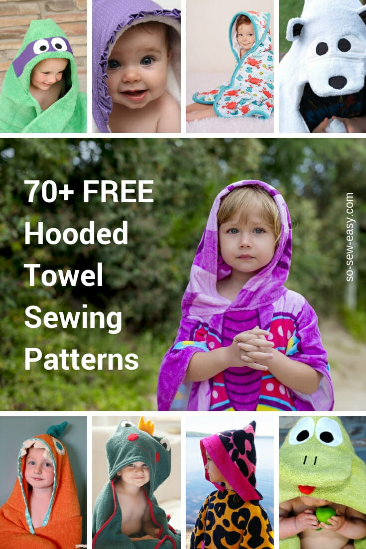 hooded towel patterns