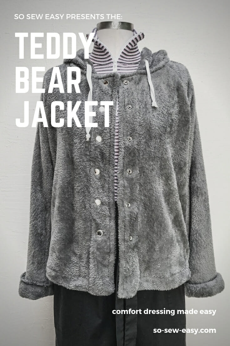 teddy bear jacket pattern