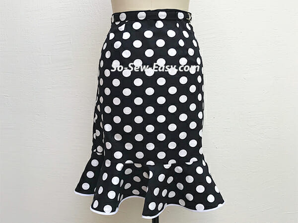 Flounce Wrap Skirt Pattern - All Year Elegant Dressing | So Sew Easy