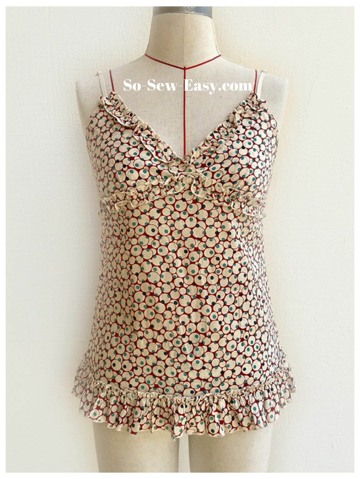 camisole top pattern