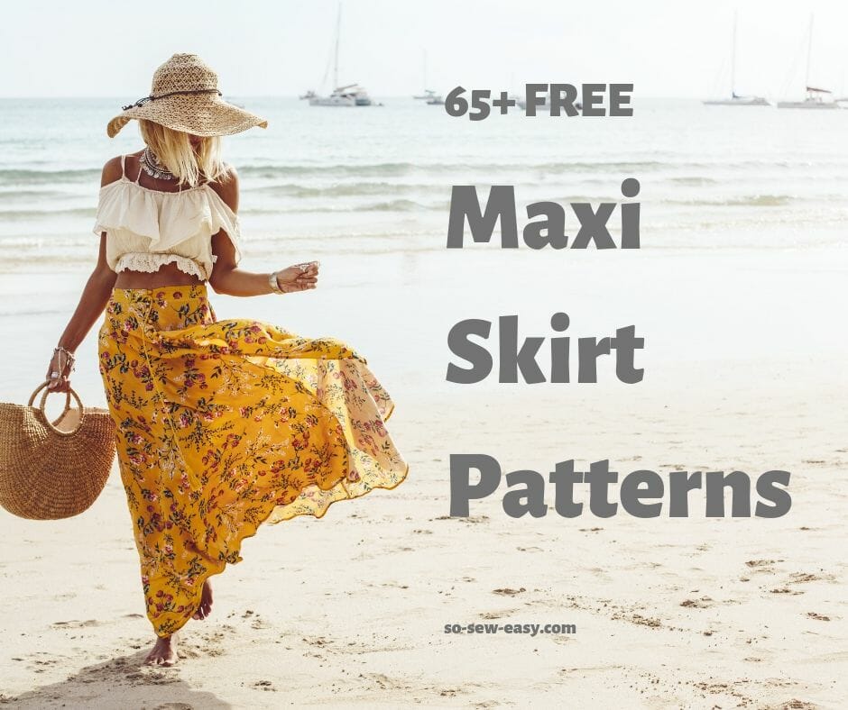 maxi skirt patterns