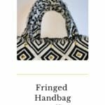 fringed handbag handles