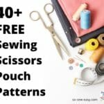 sewing scissors pouch patterns