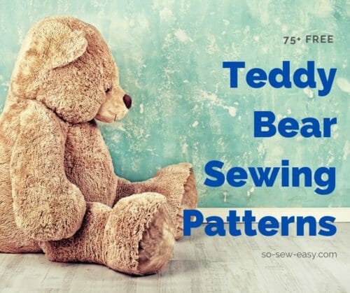 teddy bear sewing patterns