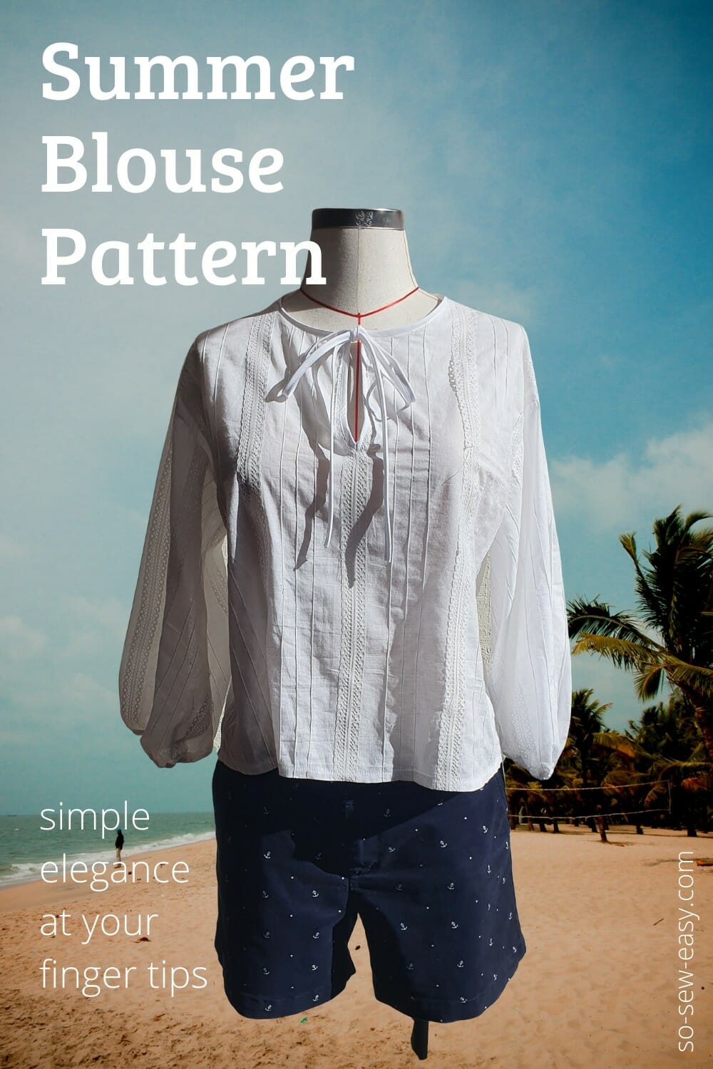 summer blouse pattern