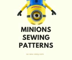 minions sewing patterns