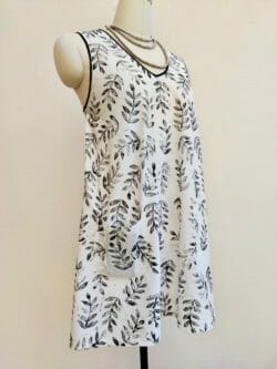 The Racerback A-Line Dress - From Print To Finished Product | So Sew Easy