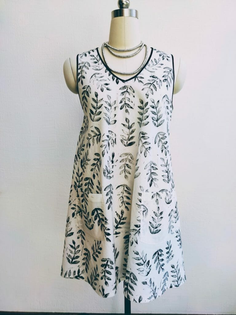 The Racerback A-Line Dress - From Print To Finished Product | So Sew Easy
