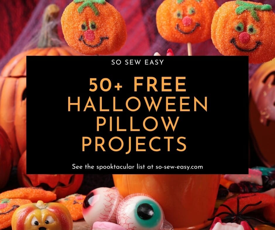 halloween pillow projects