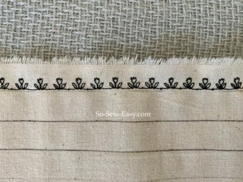  basic sewing machine embroidery stitches 