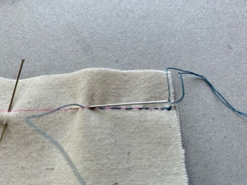 sewing stitches