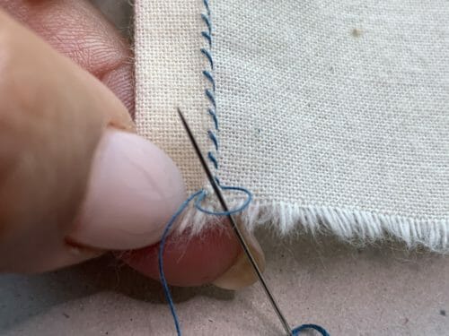 hand-sewing