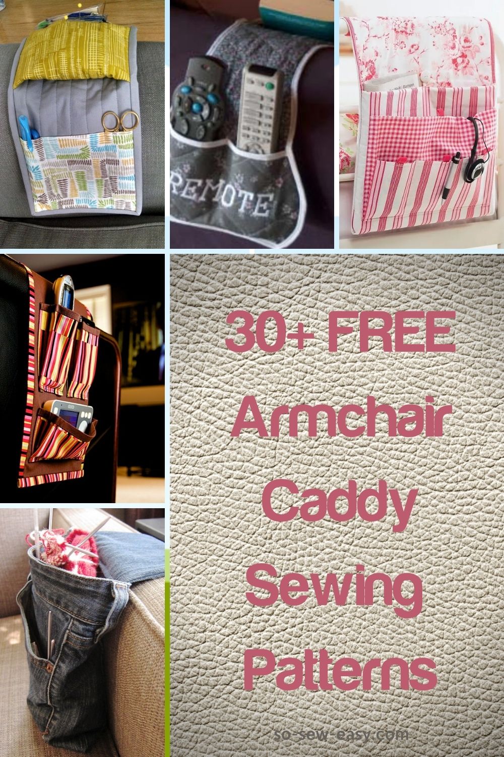 armchair caddy sewing patterns