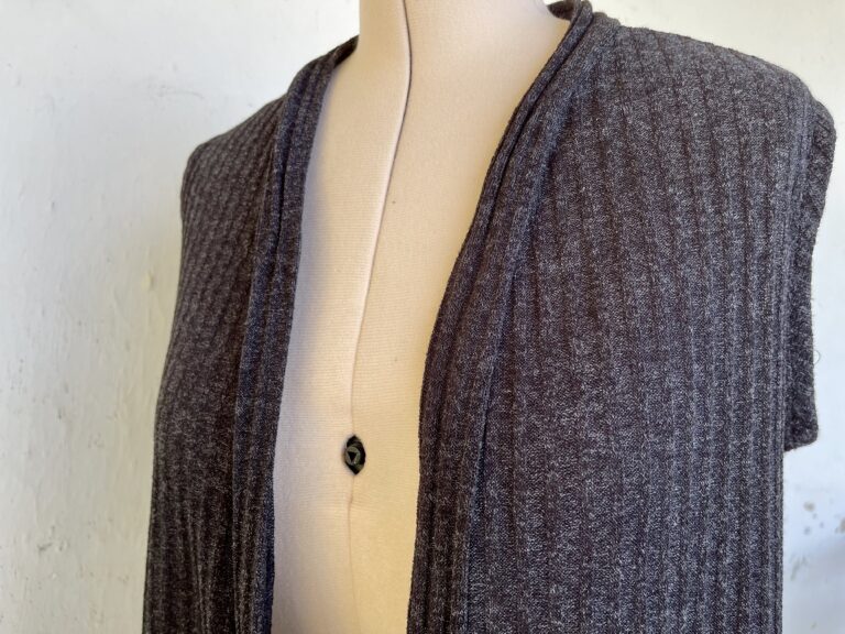 Long Sweater Vest - An Easy And Elegant Project | So Sew Easy