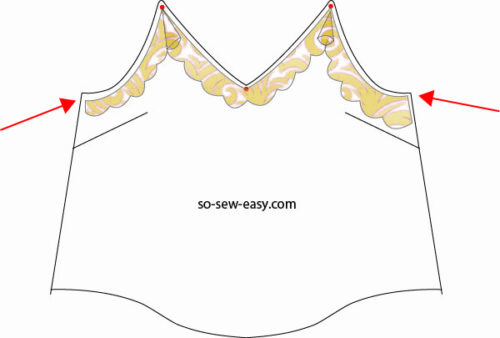 Lace Cami Top Pattern