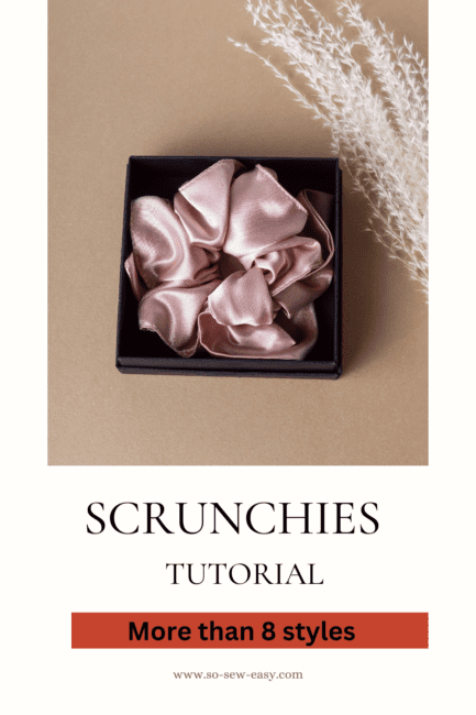 how to make scrunchies