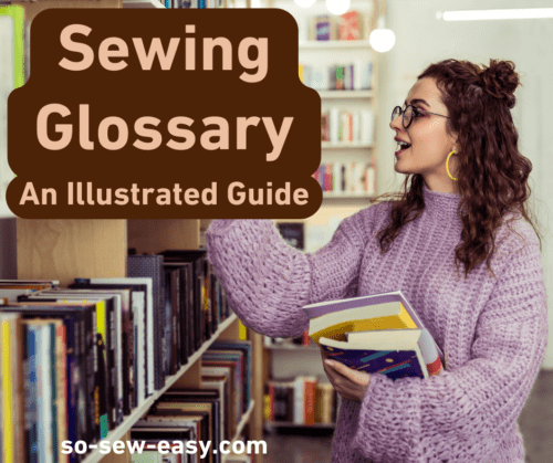 sewing dictionary