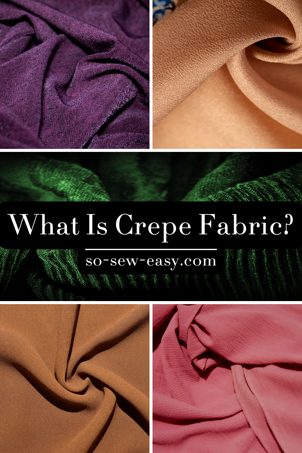 A captivating view of crumpled silk fabric, the wrinkles and