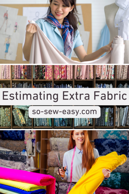 estimating extra fabric
