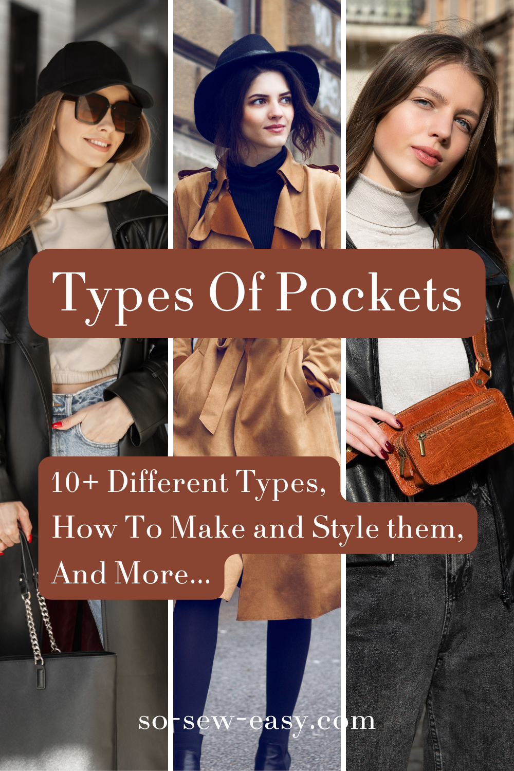 Types Of Pockets - How To Make, Style, And Identify Them