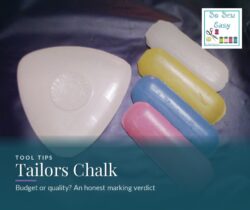 tailors chalk blocks and coloured chalk pieces for marking fabric