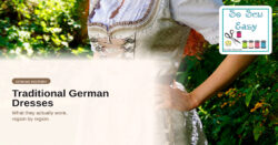 Traditional German dress bodice and lace apron — So Sew Easy sewing history
