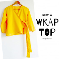 20+ FREE Wrap Top Patterns | So Sew Easy