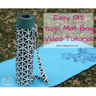 Yoga Mat Bag Pattern PDF 